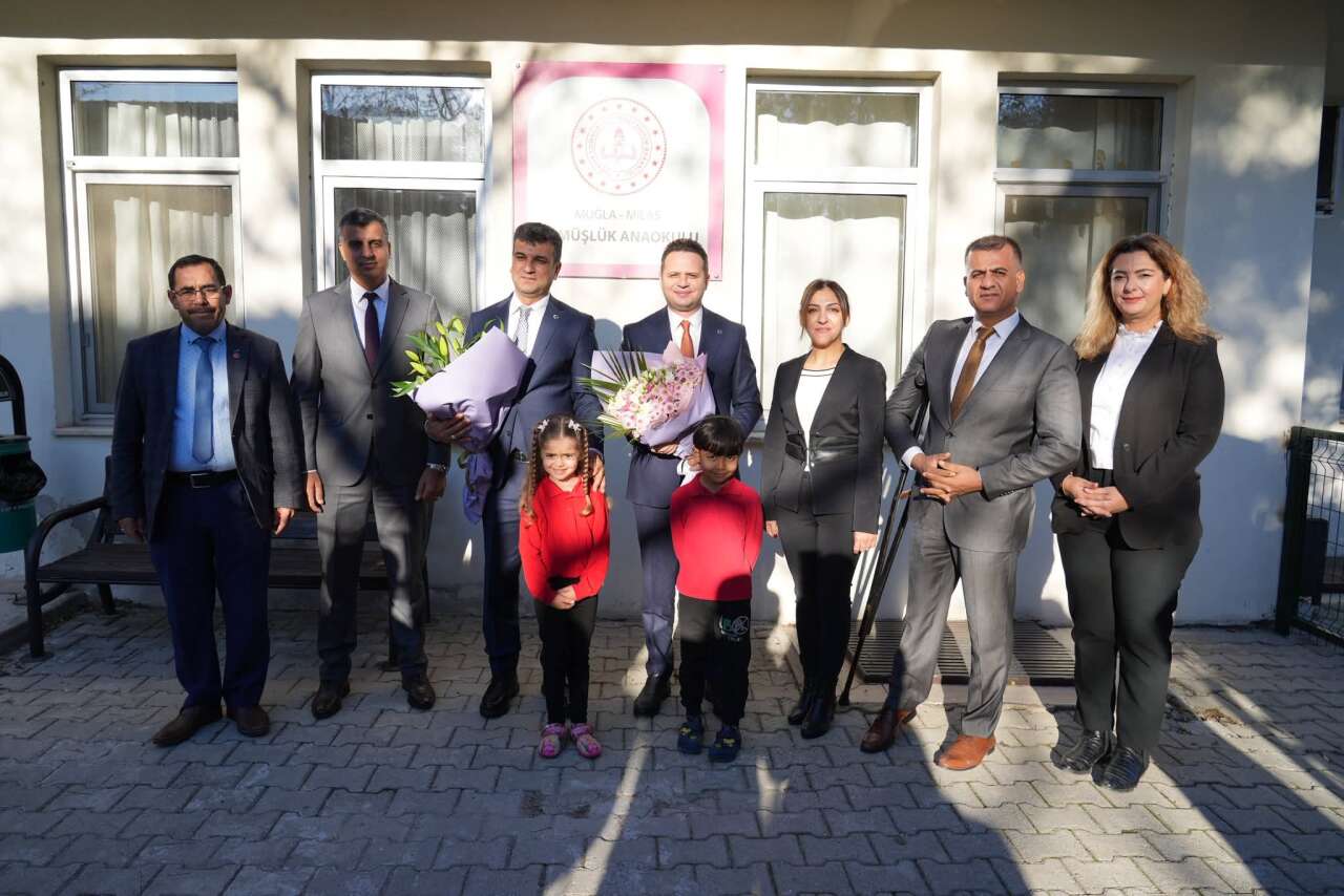 Milli Eğitim Müdürü Emre Çay’dan Gümüşlük’te Okullara İnceleme Ziyareti 1